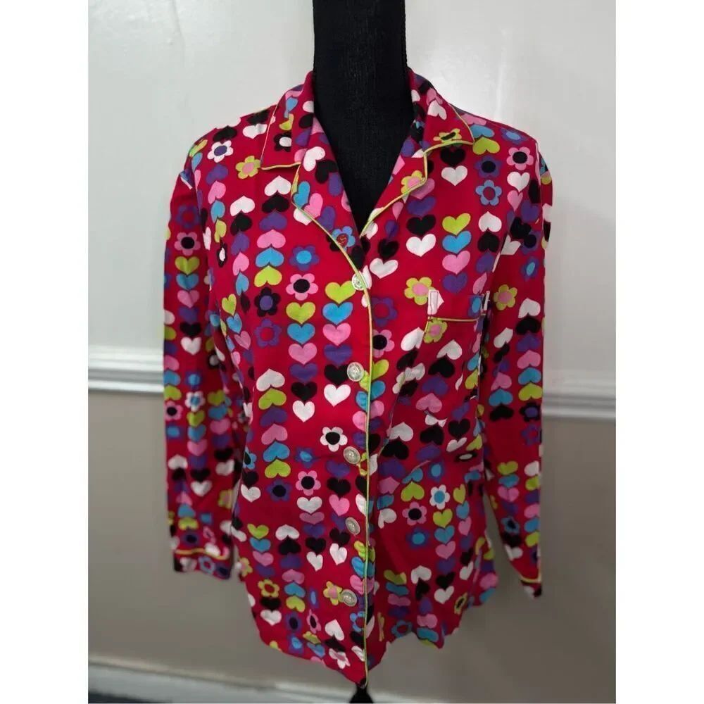 Victoria’s Secret Button Up Sleep Shirt Size Small